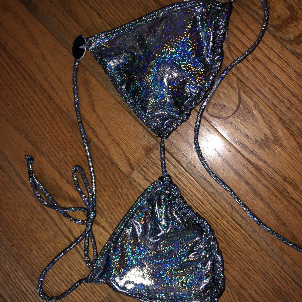Forever 21 NWT sparkly bikini top.